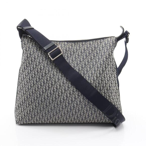 Dior Handbags - CHRISTIAN DIOR Cream Canvas Trotter Shoulder Bag